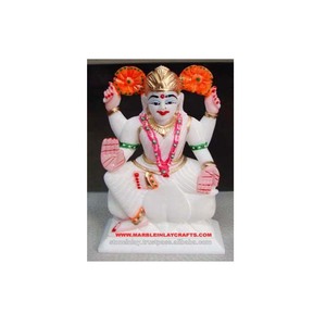 Italien Marbre Laxmi Statue - Product Image 1