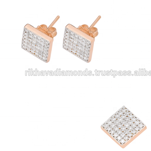 ต่างหูเพชรจัดส่งฟรีเมื่อซื้อเกิน $2000ค่าอากรขาเข้าและภาษีที่ลูกค้าเป็นผู้รับผิดชอบ - Product Image 3