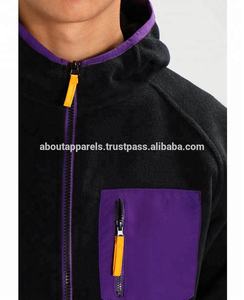 เสื้อแจ็คเก็ตขนแกะสำหรับใส่ได้ทั้งชายและหญิงยอดนิยมสำหรับใส่กลางแจ้งขนแกะขั้วโลกขนาดใหญ่มีซิปถักโพลีเอสเตอร์พิมพ์ลายเย็บปะติด - Product Image 4