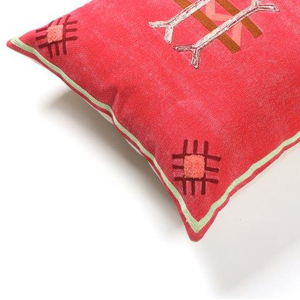 Diseñador de almohada para sala de decoración en el mejor precio de algodón bordado funda de almohada al por mayor de 18X18 almohada cubierta - Product Image 2