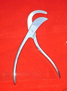 Collin 19cm Tijeras ortopédicas para costillas Instrumento manual alemán de alta calidad para hueso Mjahersi de alta calidad - Product Image 2