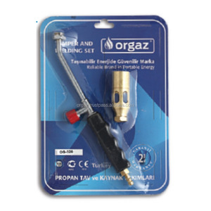 Estufa de Gas Portátil ORGAZ OS-320, Juego de Soldadura y Templado de Propileno, Superficie de Acero para Uso en Exteriores y Doméstico - Product Image 1