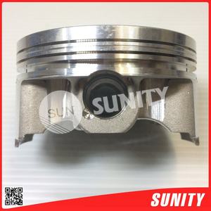 Pièces de moteur de moto personnalisées de haute qualité de Taiwan, moteur à essence tout-terrain, piston forgé argenté anti-usure de 73 mm - Product Image 2