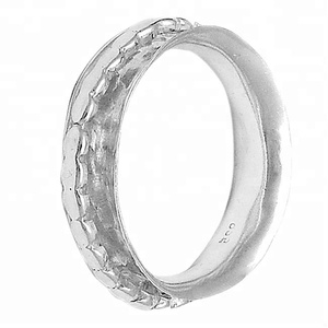 Nueva llegada compromiso boda 925 anillo de plata esterlina con anillo de moda plateado para regalo de boda o fiestas. - Product Image 3