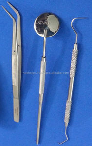 ชุดผ่าตัดทางทันตกรรมแบบแมนนวลพื้นฐานพร้อมด้ามเหล็กได้รับการรับรองมาตรฐาน ISO สำหรับการดึงลิฟต์ปลายราก - Product Image 4