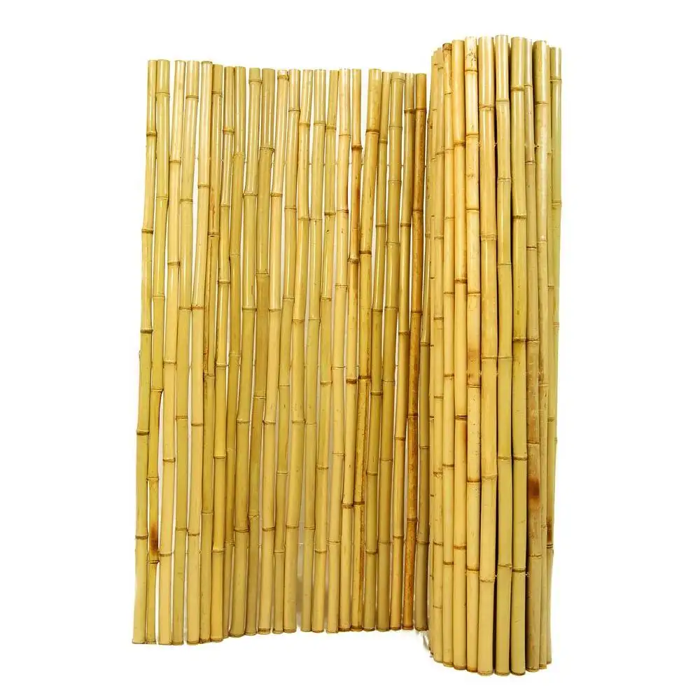 Pagar bambu pagar bambu buatan untuk dekorasi furnitur panel pagar bambu