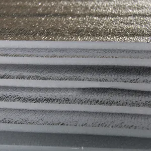 Insulasi Busa Dinding EPE Reflektif, Isolasi Busa Polietilen Foil Aluminium Fleksibel