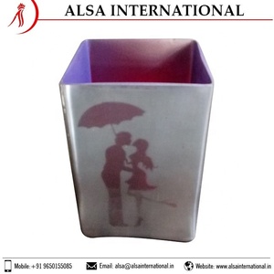 Portavelas votivo de cristal decorativo de precio al por mayor indio del fabricante OEM para la decoración del hogar en Navidad y Pascua - Product Image 2