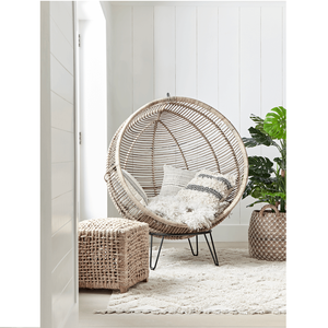 ชุดเฟอร์นิเจอร์หวายแบบดั้งเดิมสำหรับห้องรับประทานอาหาร  ระดับหรูหราสำหรับบ้านและโรงแรม 5 ดาว  แบบดั้งเดิมจากเกาะฮาลัง - Product Image 1