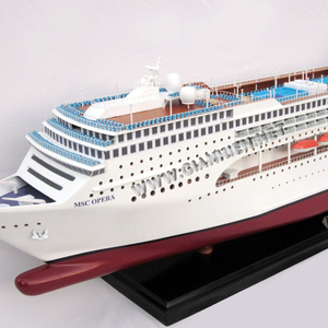 MSC OPERAA-barco modelo de madera, modelo artesanal - Product Image 1