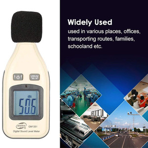 Benetech <span class=keywords><strong>GM1351</strong></span> Цифровой измеритель уровня звука с ЖК-дисплеем - Product Image 6