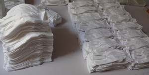 Gants en coton de haute qualité, 100% coton blanc épais, gants brodés maçonniques, gants en coton personnalisés brodés, Francs-Maçons. - Product Image 6