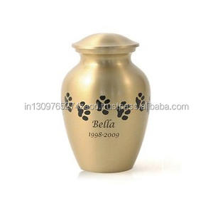 Urne funéraire en laiton de haute qualité pour chiens et chats Brassworld India's Funeral Supplies - Product Image 4