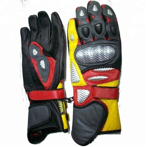 Guantes de Motociclista KEVEN de Primera Calidad con Protección Rígida en los Nudillos, Impermeables y Transpirables, Cierre de Velcro, Unisex, Hechos en EE. UU. - Product Image 2