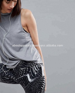 Nouvelle arrivée Leggings élégants à imprimé personnalisé à des prix abordables Débardeur de gymnastique en coton respirant Ensemble de sport pour femmes vêtements de yoga - Product Image 4