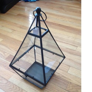 Lanterne de bougie en verre en métal avec un Design de luxe pour la décoration de la maison et du jardin provenant de l'inde - Product Image 2