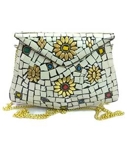 Nouvelle Collection Belle pochette en mosaïque en métal pour femmes et filles Sac de soirée de luxe à bas prix BY LUXURY CRAFTS - Product Image 2