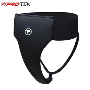 Protek Group of Industries Protector de ingle de boxeo de cuero genuino con diseño personalizado Ajuste cómodo Unisex para la venta - Product Image 1