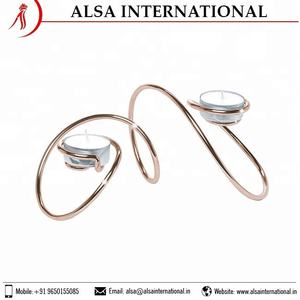 Meilleur bougeoir décoratif pour la maison dernière collection Top vente métal matériel acheter auprès d'un fournisseur indien - Product Image 2