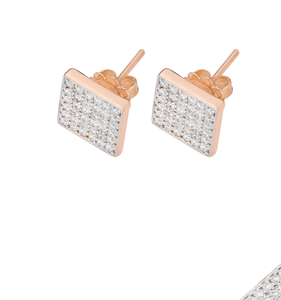 ต่างหูเพชรจัดส่งฟรีเมื่อซื้อเกิน $2000ค่าอากรขาเข้าและภาษีที่ลูกค้าเป็นผู้รับผิดชอบ - Product Image 1