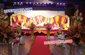 Paon — décoration de scène de mariage, pour fille, décoration indienne de Style Unique, scène de mariage, fabricant et extracteur - Product Image 3