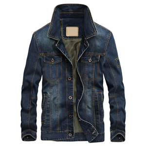 Veste en Jean personnalisée pour homme, décontractée et unie, livraison gratuite du pakistan - Product Image 2