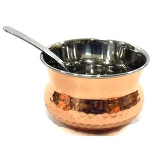 2024 nueva llegada Venta caliente Cuencos para servir frutas Cobre Metal Hecho Cuencos duraderos para servir duraderos - Product Image 1