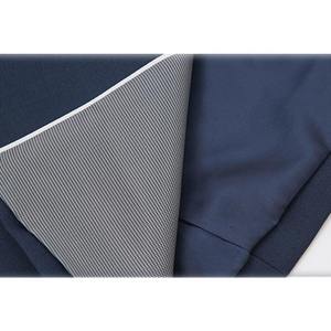 Traje de Negocios Azul Marino de Diseño Nuevo BSCI 2019, Tejido de Viscosa, Doble Botonadura, Corte Moderno y Ajustado, Blazer Personalizado para Hombre - Product Image 4