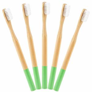 2023 Offre Spéciale artisanat bambou brosse à dents jetable pour voyage à domicile fonction de blanchiment pour enfants adultes doux poils moyens - Product Image 5