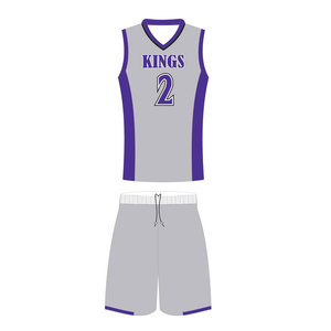 ล่าสุด2019เน็ตบอลชุดวอลเลย์บอลเครื่องแบบแขนกุดการออกแบบชายหญิงระเหิดวอลเลย์บอลเครื่องแบบ - Product Image 1