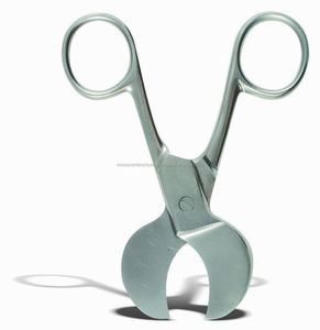 Tijeras umbilicales Corte de cordón de 4 "Sala médica ginecológica quirúrgica Instrumentos de acero inoxidable - Product Image 5