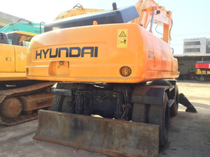 Excavadora Hyundai 200-5 usada, excavadora de ruedas hyundai 200 - Product Image 6