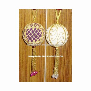 Christmas Decoration Handcrafted Christmas Tree Hanging Ball Ornaments - Product Image 1
