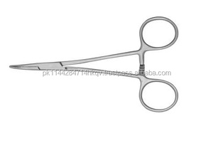 Pinzas quirúrgicas antimosquitos rectas y curvadas, hechas de acero inoxidable de calidad alemana - Product Image 2