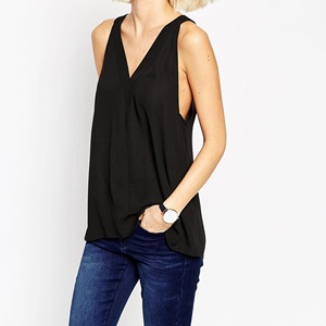 Débardeur de yoga grande taille personnalisé pour femmes, crop tops, dentelle, perles, broderie, paillettes, jersey solide, évacuation de l'humidité - Product Image 1