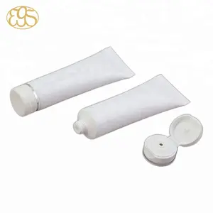 Tubo de plástico cosmético para crema de manos, esencia de loción, cuidado de la piel, material de caña de azúcar PCR, tubo exprimible respetuoso con el medio ambiente, tapa superior abatible - Product Image 1