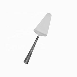 Serveur de gâteau grossier à poignée royale, serveur de gâteau avec poignée en bois, serveur de gâteau de fête de mariage avec poignée en bois - Product Image 1