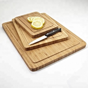 Tabla de cortar de bambú-Tabla de cortar ecológica natural para uso en la cocina - Product Image 1