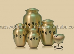 Red de cremación de mascotas con patas doradas de Brassworld, India - Product Image 5
