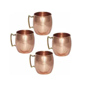 Rắn Brass Thumb Rest Xử Lý Đồng Mug Cho Vodka Moscow Mule Du Lịch Mugs Nhà Máy Giá Thép Không Gỉ Bia Mugs Bán Buôn