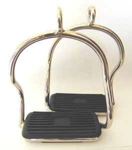 Étriers de sécurité en forme de coude à double courbure style islandais, poids léger S/acier - Product Image 1