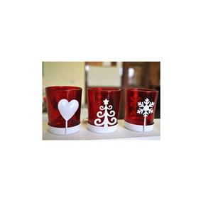 Bougeoir chauffe-plat de haute qualité pour décorations de mariage de bureau à domicile pour Noël en verre et métal - Product Image 5