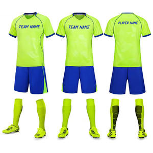 Ensemble de maillots de football et de soccer personnalisés de 18 pièces pour enfants et adultes, uniformes à manches courtes et survêtement pour hommes et garçons - Product Image 3