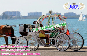 Chariot à cheval cendrillon pour mariage, professionnel, gracieux, Buggy, Royal Horse, voiture à dessin, fabrication - Product Image 6