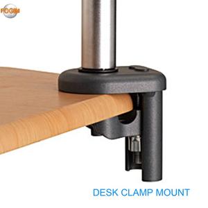 Space Generator Dual LCD <b>Monitor</b> Arm (<b>Desk</b> Clamp / Grommet <b>Mount</b>) - Product Image 3