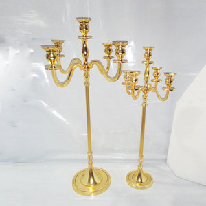 Top Class Quality Brass <b>Candle</b> Stand <b>Set</b> Embossed Metal Good-Looking Stand with Two Different Designs Great Designed Sale - Product Image 4