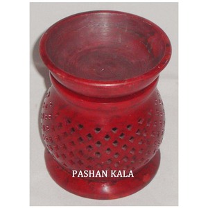 Natural Soapstone Aroma Oil Warmer - Product Image 1