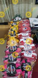 Fournisseur de ballons de dodgeball en tissu noir et jaune personnalisés |   Fabricant, exportateur et fournisseur de dodgeball - Product Image 6