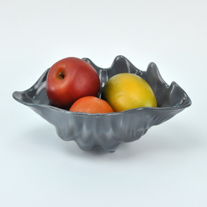 Nuevo diseño de plástico azul Shell diseño ensaladera - Product Image 4