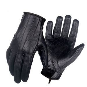 Nuevo producto Hombres Moto Guantes de carreras de cuero para corredores Bikers guantes de moto - Product Image 1